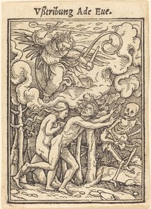 Vßtribung Ade Eue 作： Hans Holbein der Jüngere