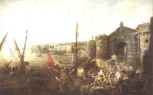 ヘレンのレイプ 作： Hans III Jordaens