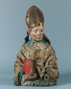 聖の半身像 ビショップズ 作： Hans Klocker (Umkreis)