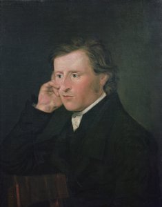 ヨハン・クリスチャン・ダール、1830年頃（キャンバスに油彩） 作： Hans Leganger Reusch