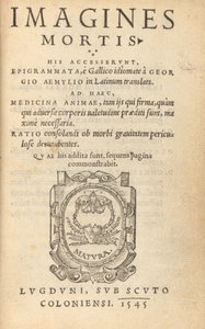 Imagines Mortis (死のダンス) 作： Hans Lützelburger after Hans Holbein the Younger