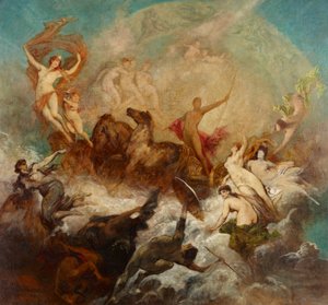 闇に対する光の勝利 作： Hans Makart