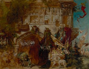 狩りの城 作： Hans Makart