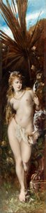 五感：顔 作： Hans Makart