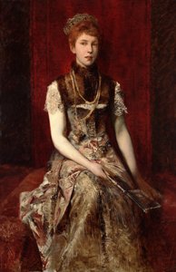 ドラ・フルニエ・ガビヨン 1879年頃 作： Hans Makart