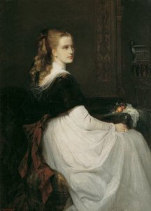 ユージェニー・ショイフェレンの肖像 作： Hans Makart