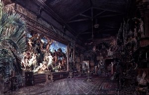 アーティストのスタジオ 作： Hans Makart