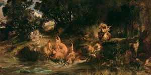 1872-73年の人魚とトラ