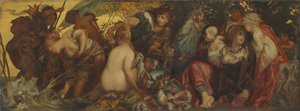 海の宝、c。 187075. 作： Hans Makart