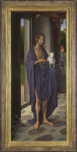 洗礼者聖ヨハネ。 1478年頃 作： Hans Memling