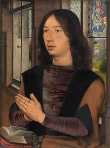 マールテン・ファン・ニーウェンホーフのディプティクの詳細 作： Hans Memling