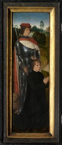 Adriaan Reinsのトリプティクの左翼 作： Hans Memling