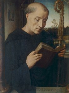 セントベネディクト、1487 作： Hans Memling