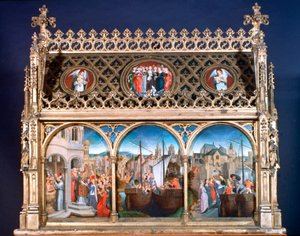 聖ウルスラ神殿、1489年 作： Hans Memling
