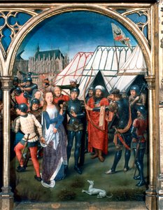 聖ウルスラ神殿、ケルンの殉教、1489 作： Hans Memling