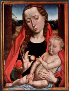 マドンナと子供、1927 作： Hans Memling