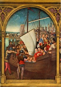 処女の殉教、1489年。 作： Hans Memling
