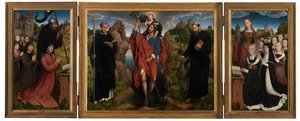 ウィレム・モレルのトリプティク 作： Hans Memling