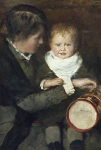 お母さんと子供 作： Hans Olaf Heyerdahl