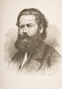 ヘンリック・イプセン（1828-1906）c.1858 作： Hans Peter Hansen