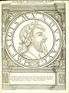 ジークムント、ローマの東西の指揮官による古代硬貨の最も真実なイメージから、チューリッヒのアンドレアスゲスナーによって印刷されたルドルフヴィッセンバッハによって彫刻 作： Hans Rudolf Manuel Deutsch
