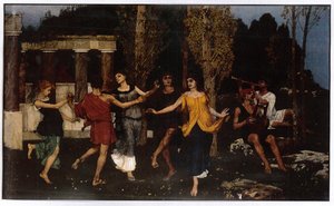 アルカディアンの牧歌、1879 作： Hans Sandreuter
