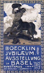Boecklin jubilee、1897年 作： Hans Sandreuter