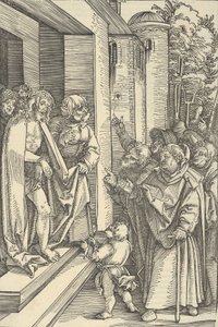 1507年、私たちの主イエス・キリストの情熱の鏡から男を見よ 作： Hans Schäufelein the Elder