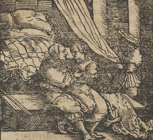 ギスモンダ、ギスカルド、サレルノ王子、『デカメロン』より、1534 年以前。