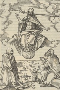 私たちの主イエス・キリストの情熱の鏡からの最後の審判、1507. 作： Hans Schäufelein the Elder