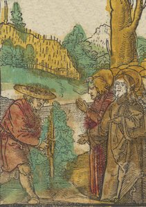 Das Plenarium、1517年からのブドウ園の労働者のたとえ話。