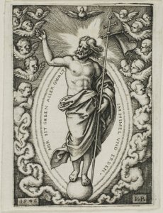 地球上のキリスト 作： Hans Sebald Beham
