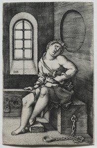 クレオパトラ 作： Hans Sebald Beham