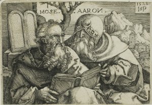 モーセとアロン 作： Hans Sebald Beham