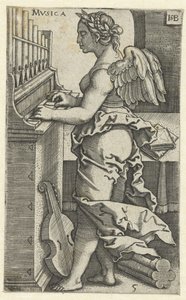 音楽(Musica) 作： Hans Sebald Beham