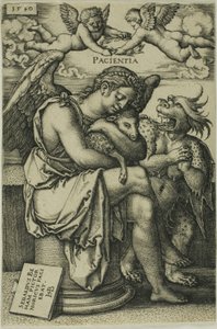 忍耐 作： Hans Sebald Beham