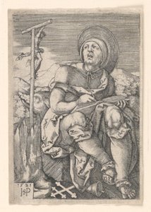 隠者聖アントニウス 作： Hans Sebald Beham