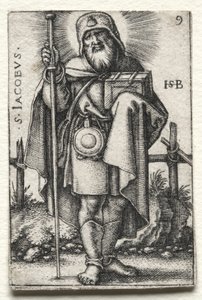 セントジェームズ大王、1545-1546。 作： Hans Sebald Beham