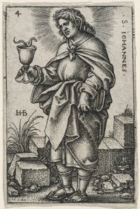 セントジョン、1541-46 作： Hans Sebald Beham