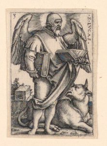 四人の伝道者より聖ルカ 作： Hans Sebald Beham