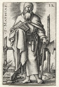 聖マタイ 作： Hans Sebald Beham