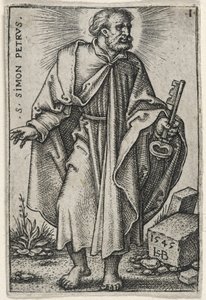 セントピーター、1541-46 作： Hans Sebald Beham