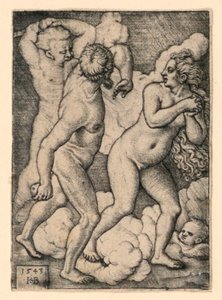 パラダイスからの追放 作： Hans Sebald Beham