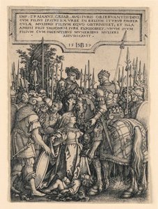 トラヤヌスの正義 作： Hans Sebald Beham