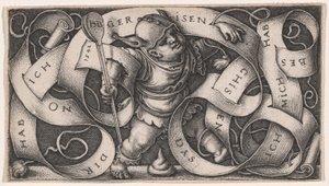 リトル・バフーン 作： Hans Sebald Beham