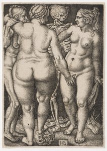 3人の女性と死者、c。 1546-50
