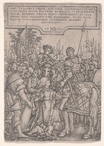 トラヤヌスの正義 作： Hans Sebald Beham