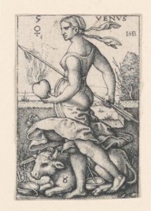 金星、7つの惑星から 作： Hans Sebald Beham