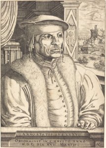 エックのレナード、1553年。 作： Hans Sebald Lautensack