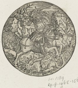 H. ジョージがドラゴンを殺す 作： Hans Springinklee (manner of)